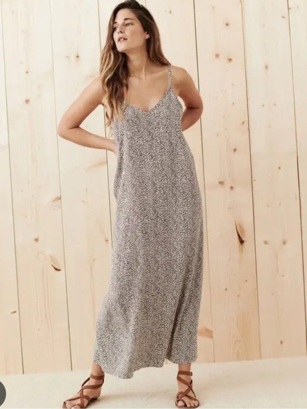 Jenni Kayne Leopard Slip Dress